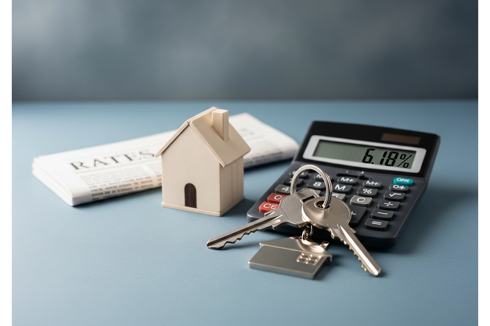 Article visual for Mortgage Rates Ease to 6.18%, Buyers Gain Leverage