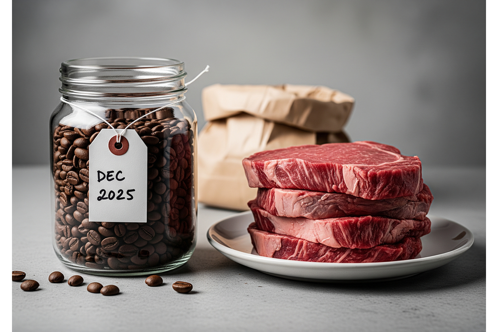 Article visual for December 2025 Food Prices Surge With Sharp Meat and Coffee Inflation