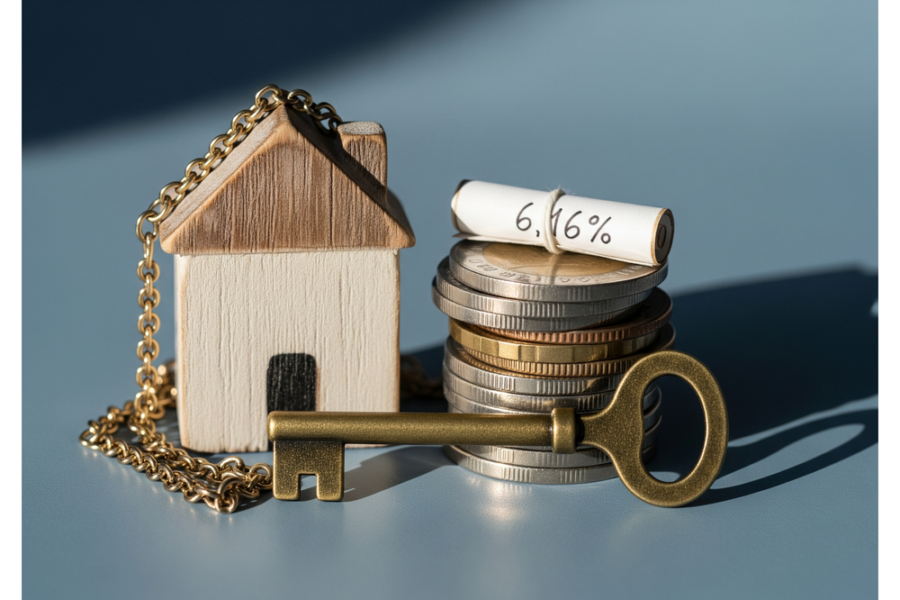 Article visual for Mortgage Rates Edge Up but Hold Near Late-2024 Lows